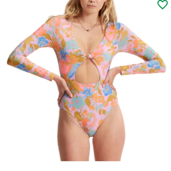 Billabong pick me up bodysuit size S - Picture 1 of 5